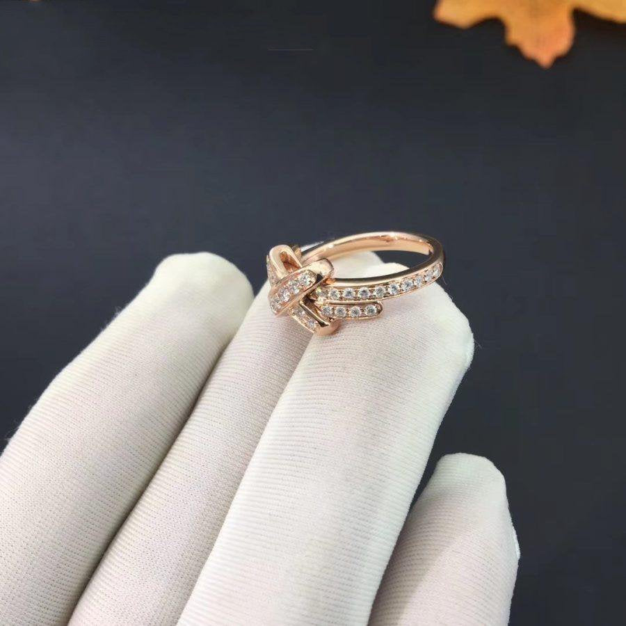 GlowJEUX DE RING PINK GOLD DIAMOND