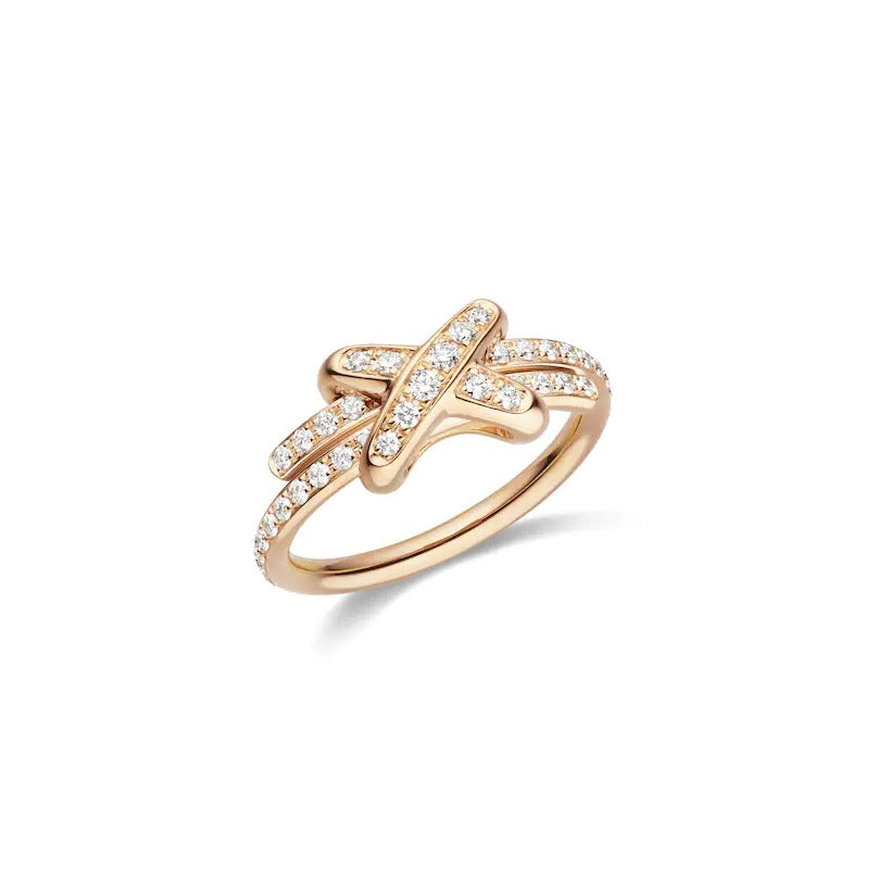 GlowJEUX DE RING PINK GOLD DIAMOND