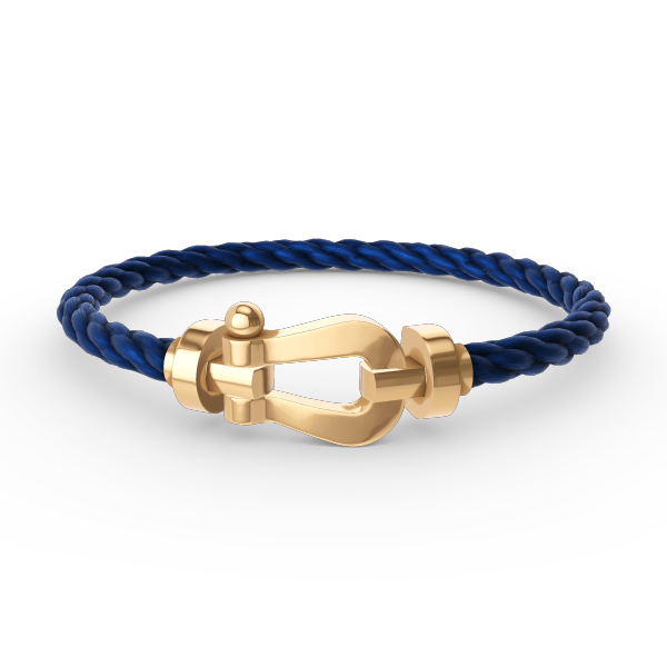 GlowFORCE LARGE HORSESHOE NO DIAMOND BRACELET GOLD