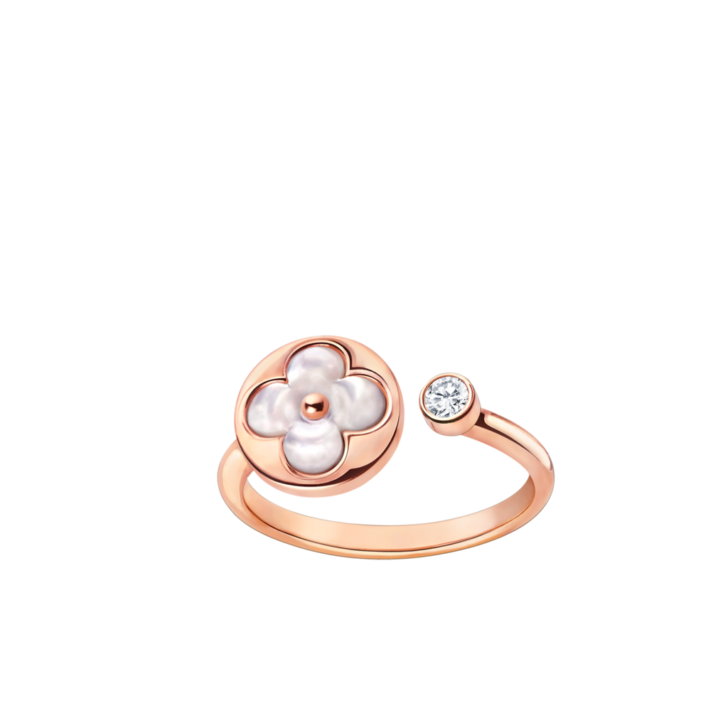 GlowSUN 1 DIAMOND PINK MOP RING