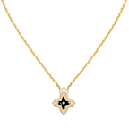 GlowSTAR PEDANT PINK GOLD DIAMOND NECKLACE