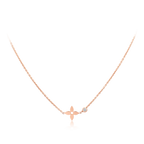 GlowBLOSSOM PENDANT PINK GOLD AND DIAMOND