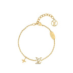 GlowLOGO STAR MOTIF GOLD BRACELET
