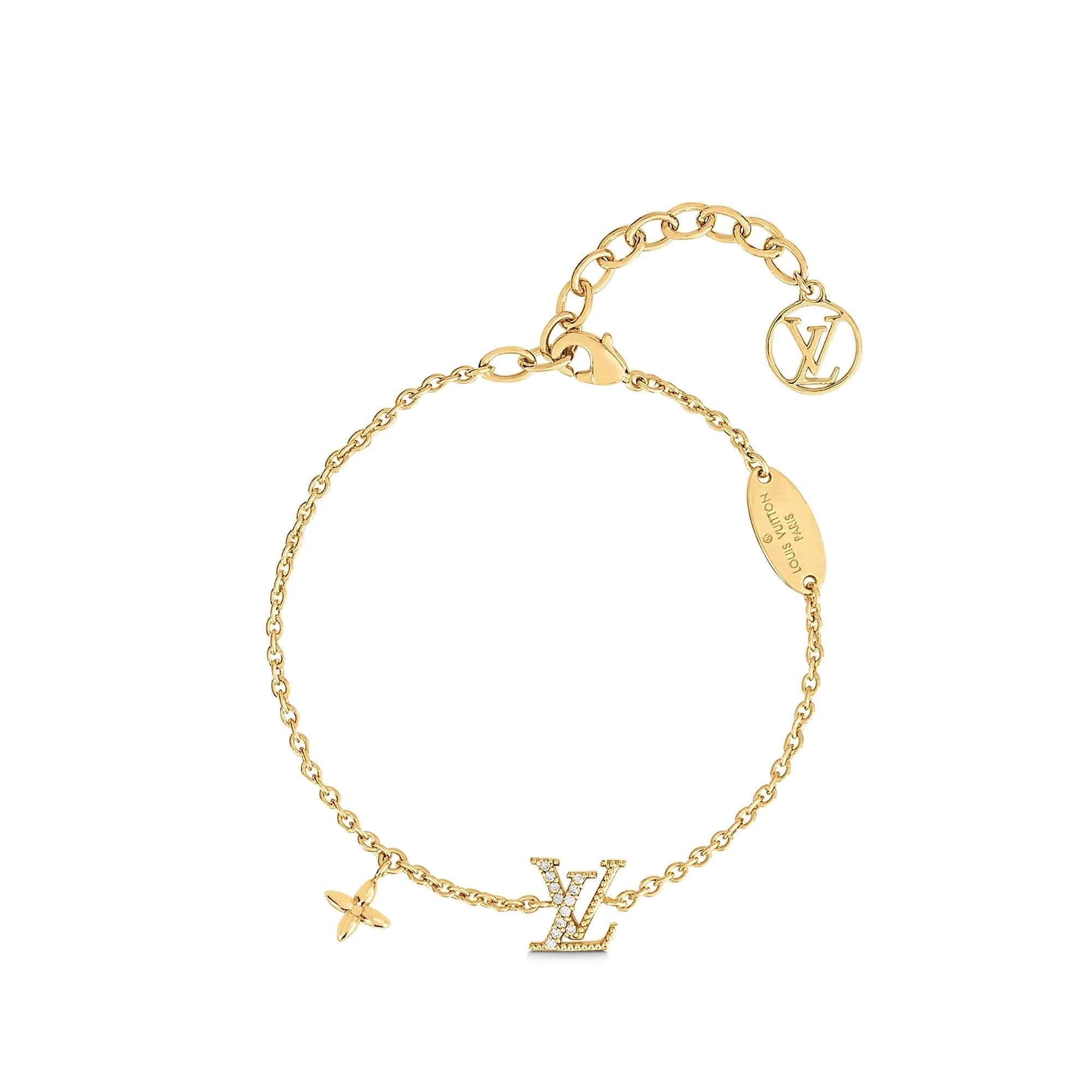 GlowLOGO STAR MOTIF GOLD BRACELET