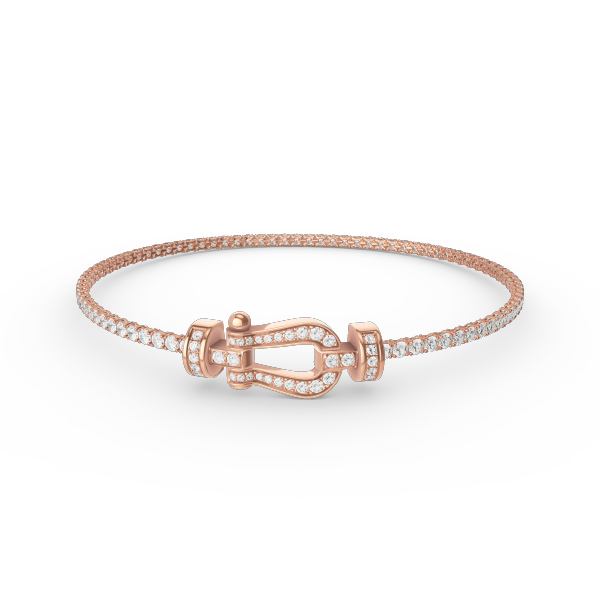 GlowFORCE  HORSESHOE  DIAMOND TENNIS BRACELET