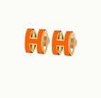 GlowMINI POP H EARRINGS ORANGE