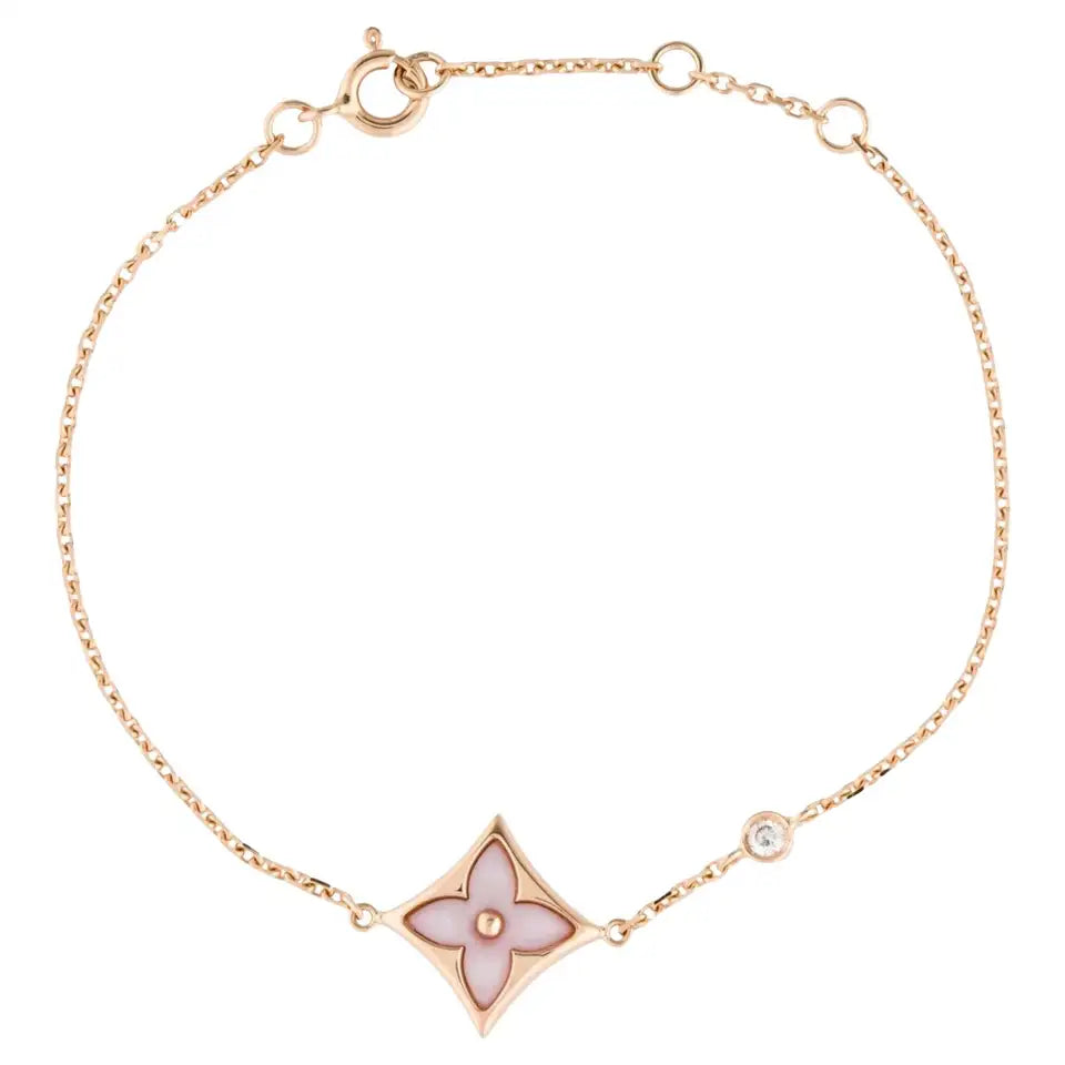 GlowSTAR 1 DIAMOND PINK GOLD BRACELET