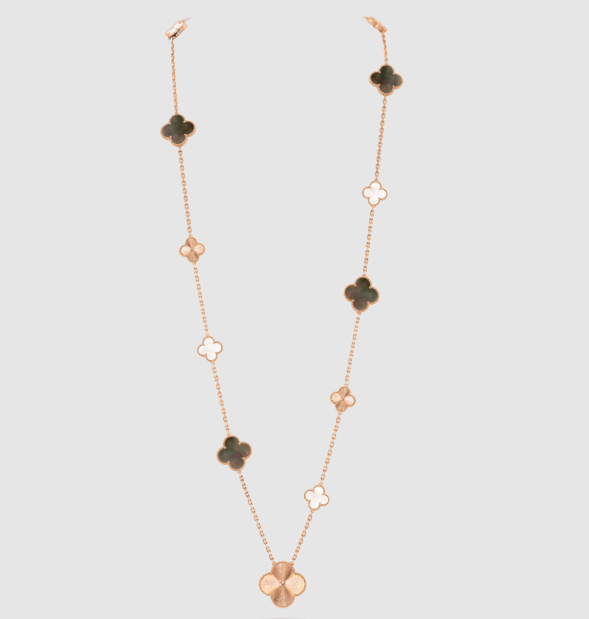 [Glow] 25 NEW CLOVER 15 MOTIFS GRAY MOTHER-OF-PEARL