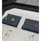 GlowFRIVOLE  FLOWER PINK EARRINGS