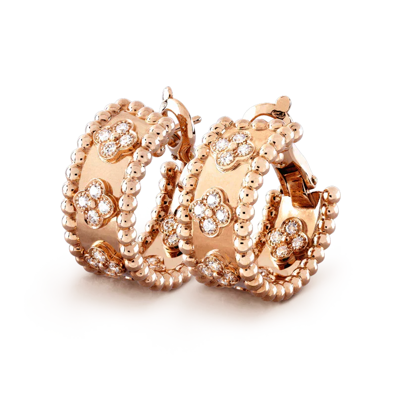 GlowPERLEE DIAMOND EARRINGS