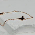 GlowBUTTERFLY ONYX  BUTTERFLY BRACELET