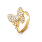 GlowBUTTERFLY DIAMOND RING
