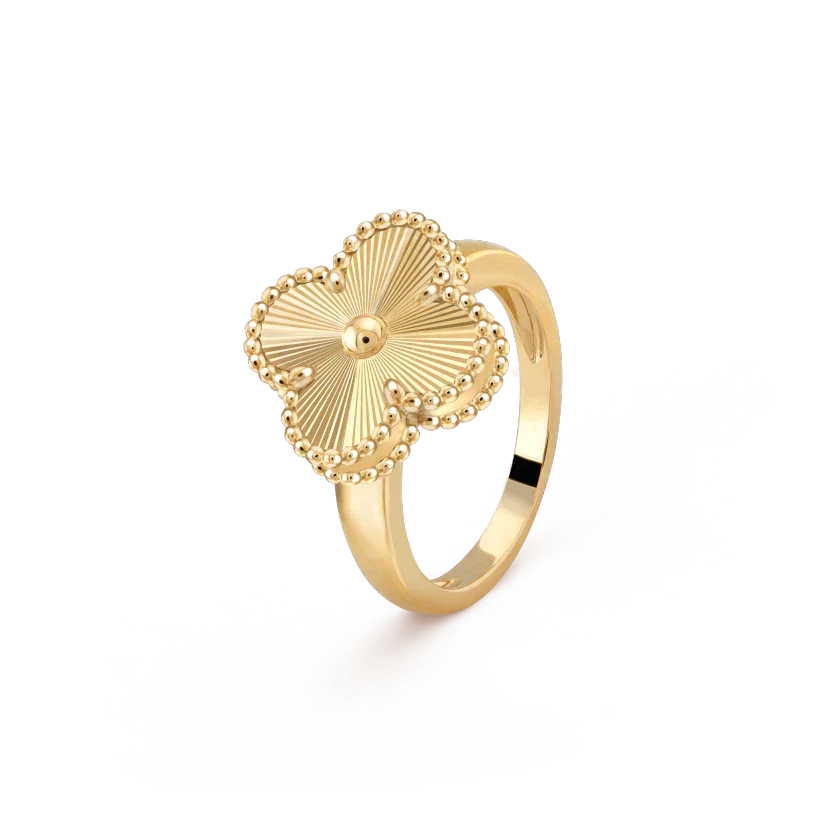 GlowCLOVER GOLD RING