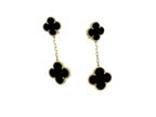 GlowCLOVER 2 MOTIFS  EARRINGS (MULTIPLE CHOICESC