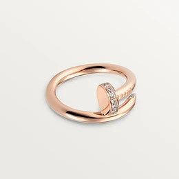 GlowJUSTE RING 2.65MM PINK GOLD DIAMOND