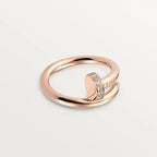 GlowJUSTE RING 2.65MM PINK GOLD DIAMOND