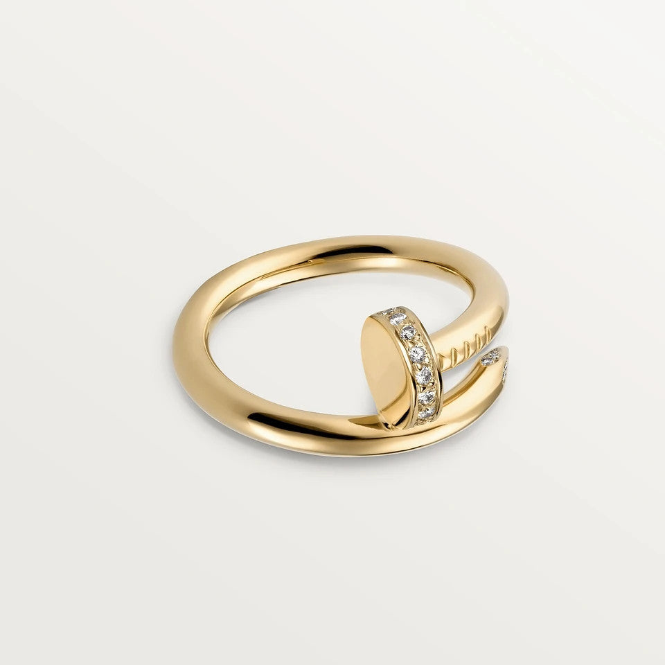 GlowJUSTE RING 2.65MM GOLD DIAMOND